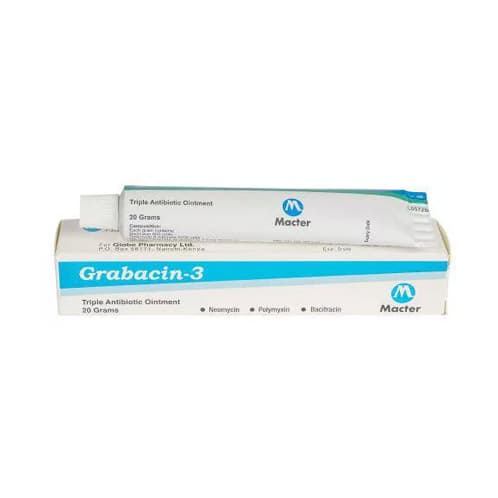 Grabacin 3 Ointment 20mg 20mg Piece
