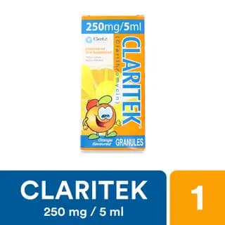 Claritek 250mg/5ml Susp 70ml