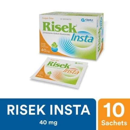Risek Insta 40mg Sachets 10S