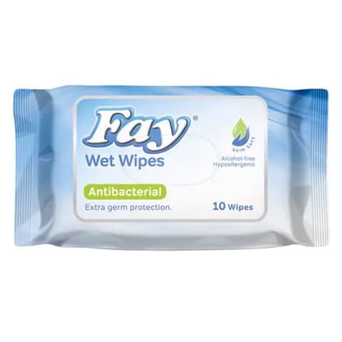 FAY Pure/antibacterial Wipes 10S