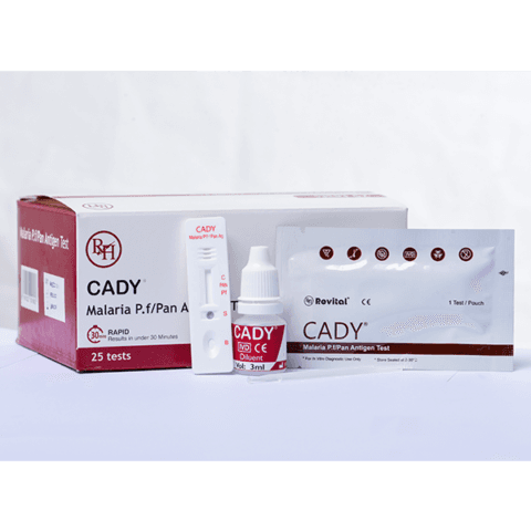 Cady Malaria Test KIT 25’s