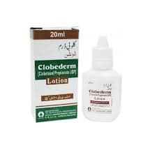 Clobederm Lotion 20ml Clobetasol Propionate USP 20ml Bottle