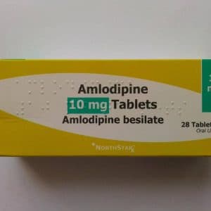 Amlodipine 10mg(uk) 28’s