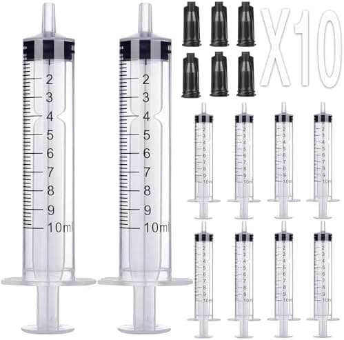 Syringes 10ml/10cc Syringe 10 Ml/10cc 100 Piece