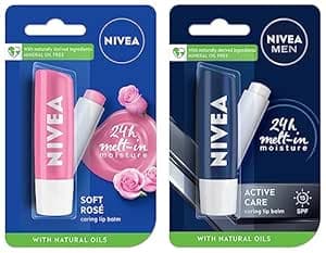 Nivea LIP Balm Soft Rose SPF 15