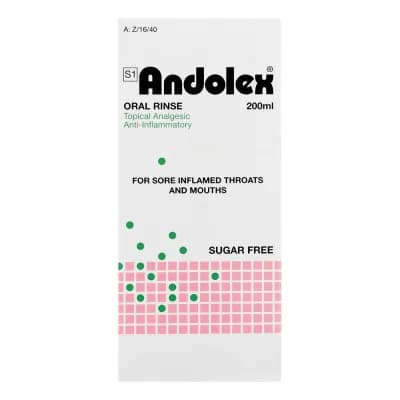 Andolex -C Oral Rinse 200ml 200ml Bottle