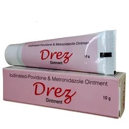 Drez Ointment Povidone Iodine 10 GM Piece