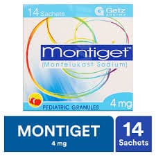 Montiget Montelukast 4MG 14 Sachets