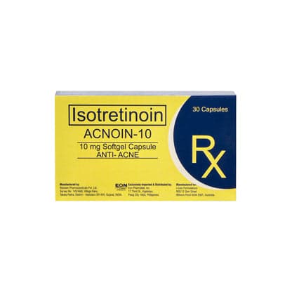 D Acne Isotretinoin 10mg