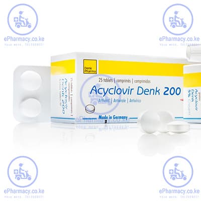 Acyclovir 200mg 25’s