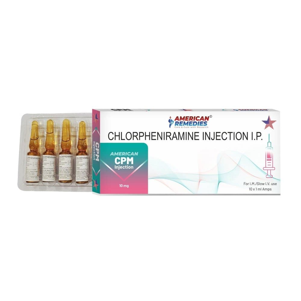 Chlorpheniramine(piriton) GEN India Chlorphenamine 2 MG Bottle