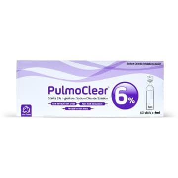 Pulmoclear 3% Hypertonic Inhalation Soln 4ML UD 60’s
