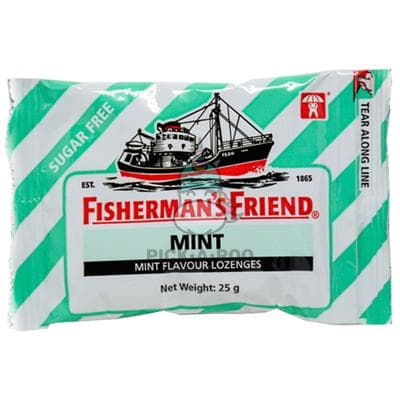 Fishermans Friend Mint Sugar Free Lozenges 20S