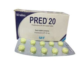 Pred 20mg