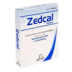 Zedcal Tablets 2×15 Combination Dose