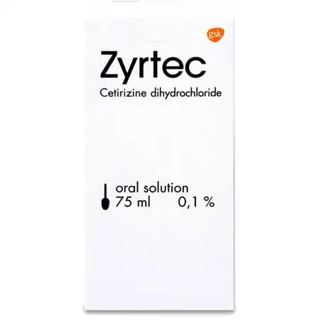 Zyrtec Oral Solution 75ml