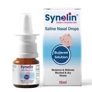 Synolin Saline Nasal Spray Without Aspirator