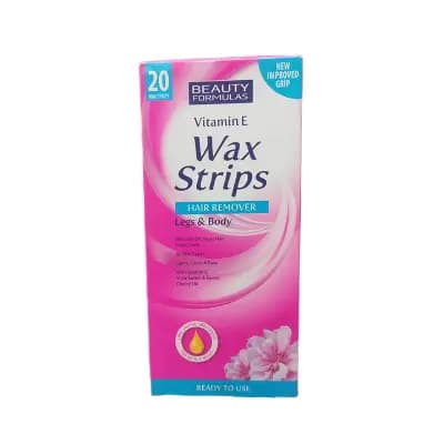 vitamin E wax strips 20s