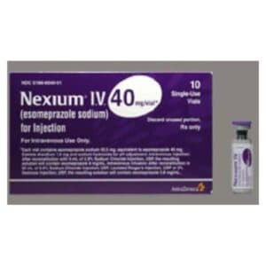 Nexium 40mg IV INJ 10S