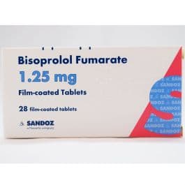 Bisoprolol 1.25mg Tads 28S