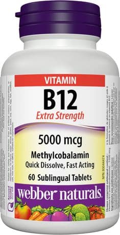 WN B12 Methylcobalamin 5000mcg 60S