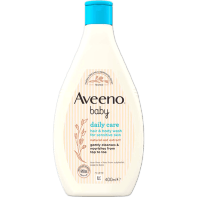 Aveeno Baby Daily Care Hair&body Wash FOR Sensitive Skin 400ml