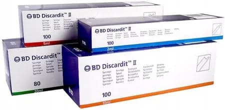 Discardit II Disp SYR 2PC 2ML *100