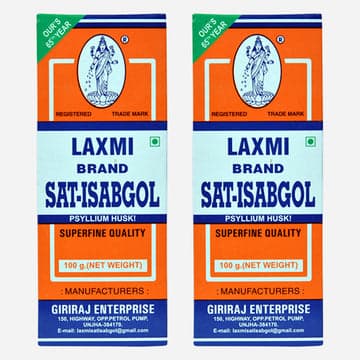 Laxmi Brand Sat-isabgol 100gms 100gms Dose