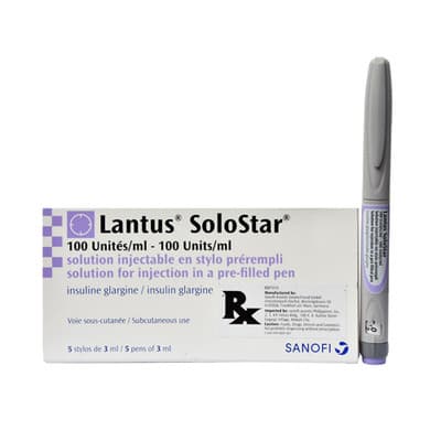 Lantus Solostar 3ML Cart X 5ML Disposable PEN