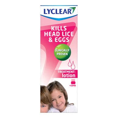 Lyclear Lotion + Comb 100ml
