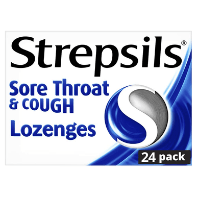 Strepsils Sore Throat and Cough Lozenges 24's Pack