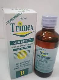 trimex cough expectorant(diabetic)