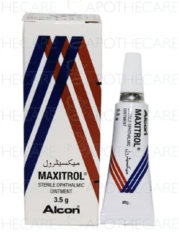 Maxitrol EYE Ointment 3.5gms Polymixin, Dexamethasone, Neomycin 3.5 GMS