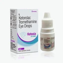 Ketolac EYE Drop 5ML Ketorolac Tromethamine 0.5% Piece