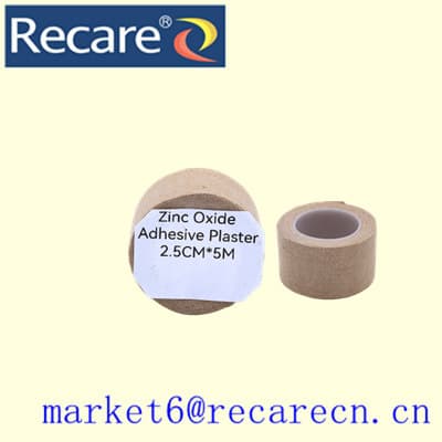 Zinc oxide adhesive plaster